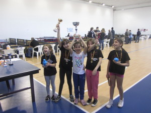 Ping Pong Kids regionale 18-05-2013 premiaz del sing femm under 14